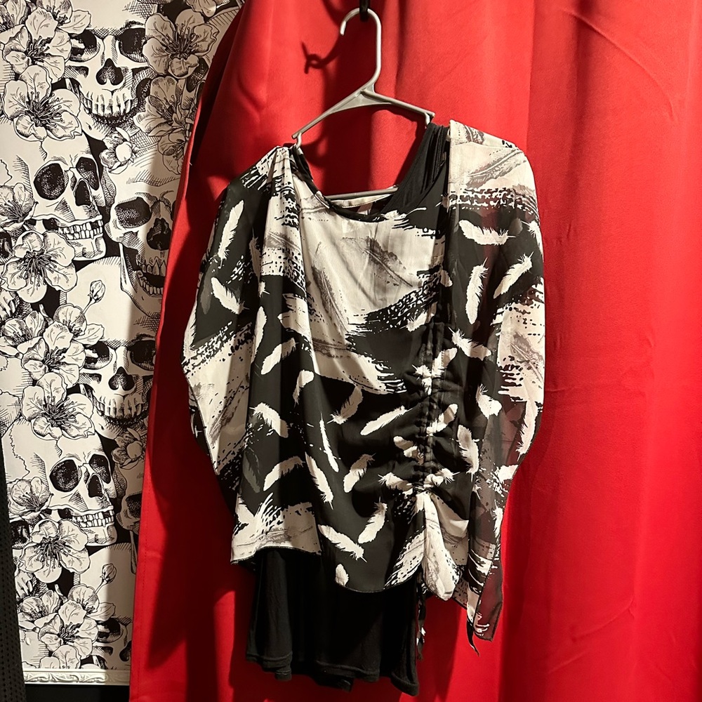 Two piece blouse